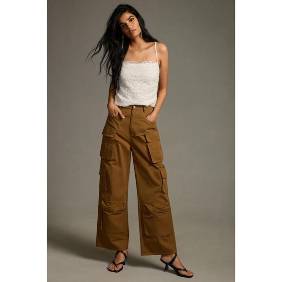 Anthropologie Blue Tassel Lace Cami - New XL - Picture 4 of 6